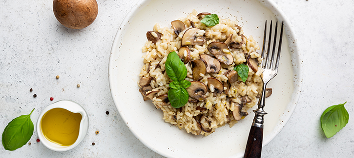 Pilzrisotto