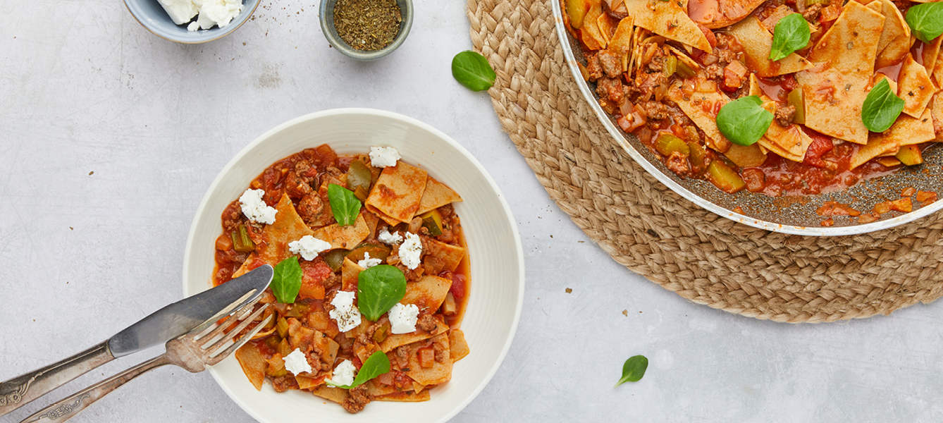Kürbis-Lasagnette