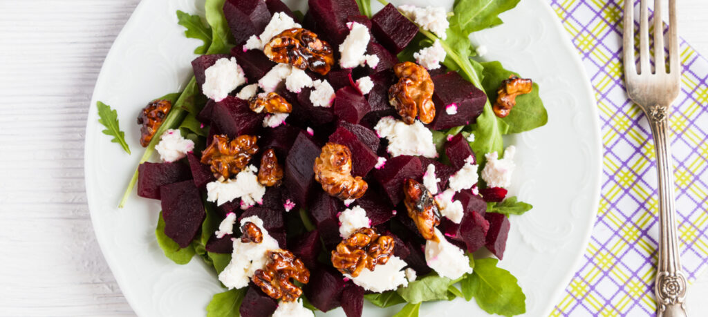 Rote-Bete-Salat mit Feta