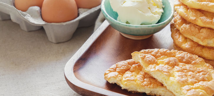 Glutenfreie Wolkenbrötchen