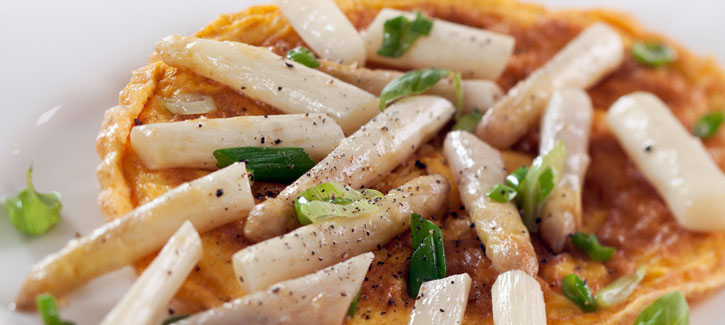 Spargel-Omelett
