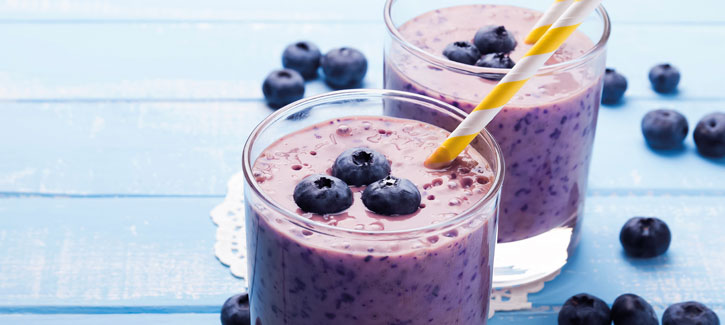 Heidelbeeren-Smoothie