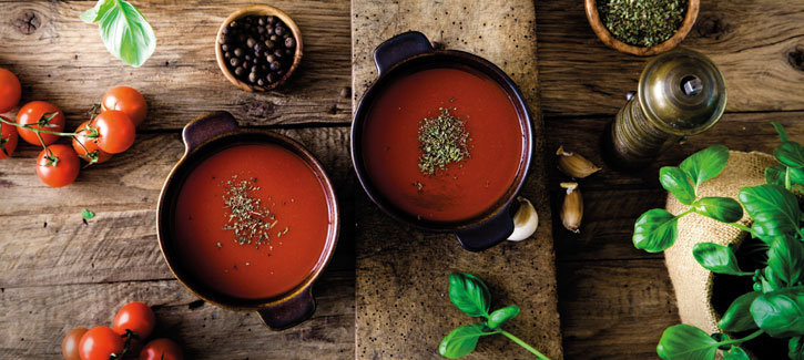 Geröstete Tomatensuppe