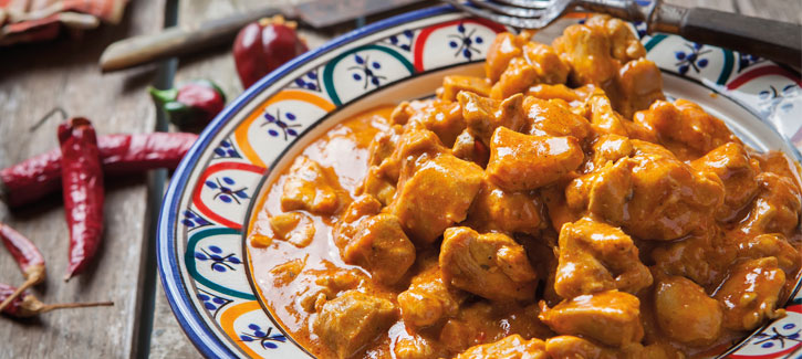Würziges Hähnchen-Curry Masala