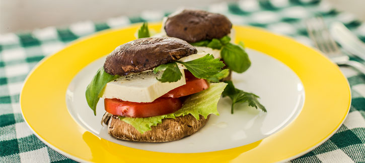 Portobello-Tofuburger