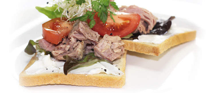 Thunfisch-Sandwich