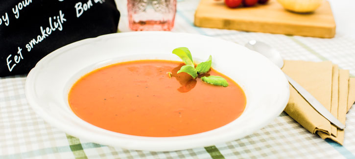 Italienische Paprikasuppe