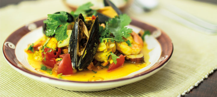 Meeresfrüchte-Curry