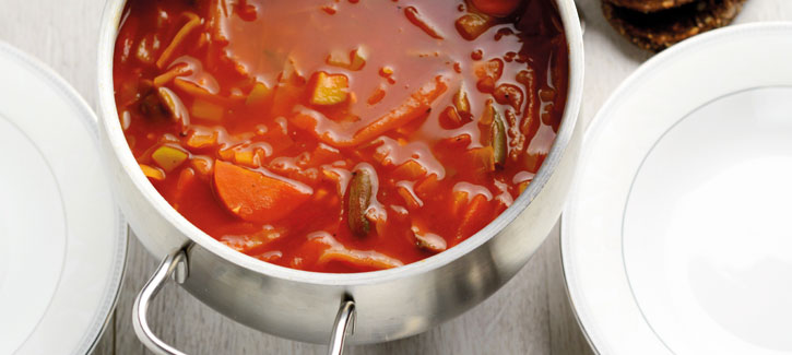 Mahlzeitensuppe Tomate
