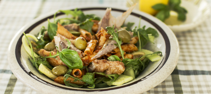Nudelsalat mit Makrele