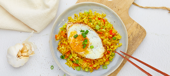 Nasi Goreng mit Spiegelei