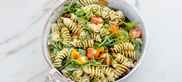 Pasta Pesto mit Kirschtomaten