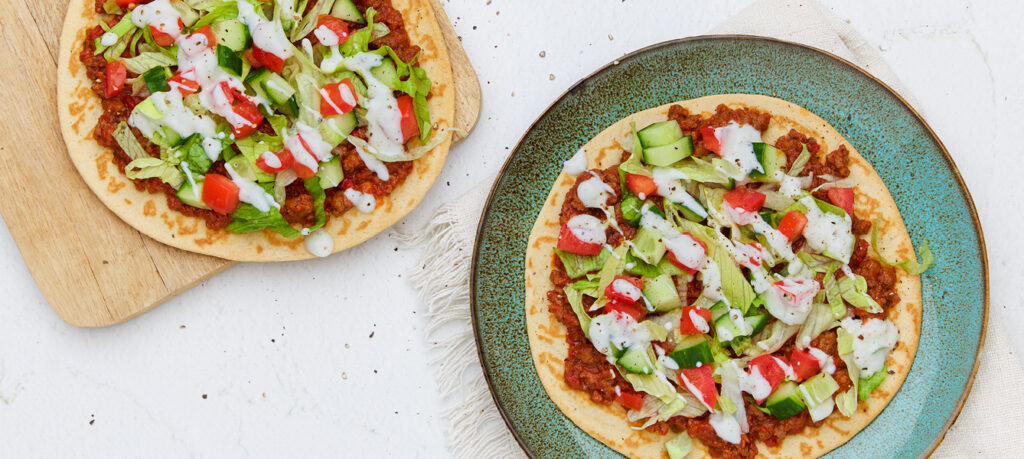 Gesunde Türkische Pizza
