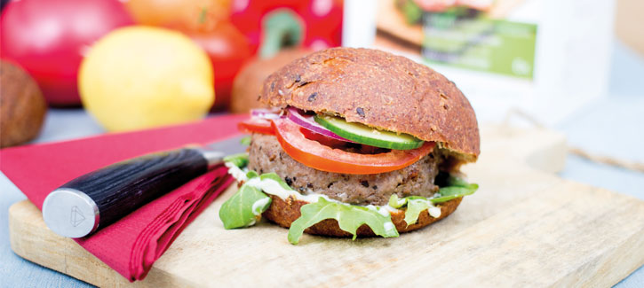 Knuspriges Hamburgerbrötchen
