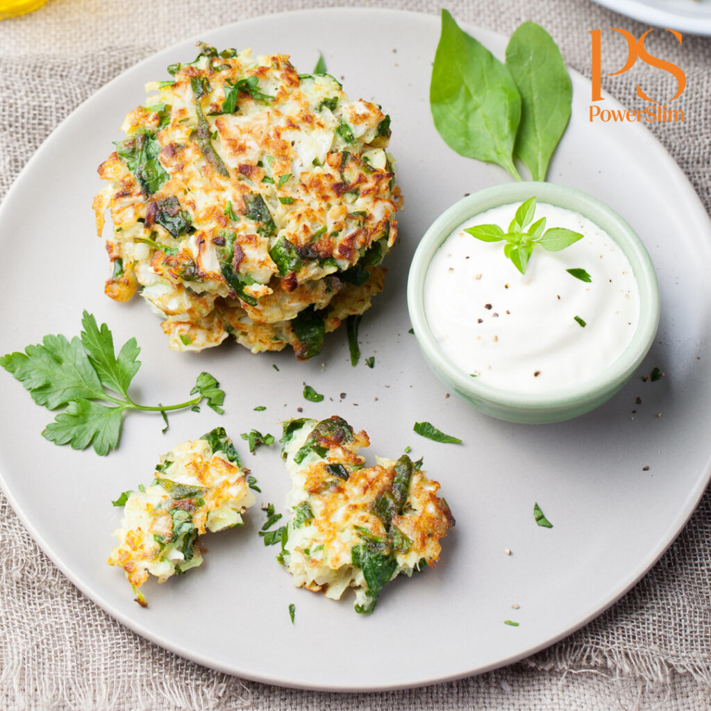 Spinat-Zucchini-Pfannkuchen