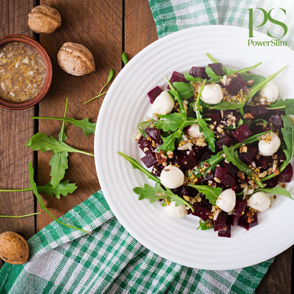 Rote-Bete-Salat mit Mozzarella