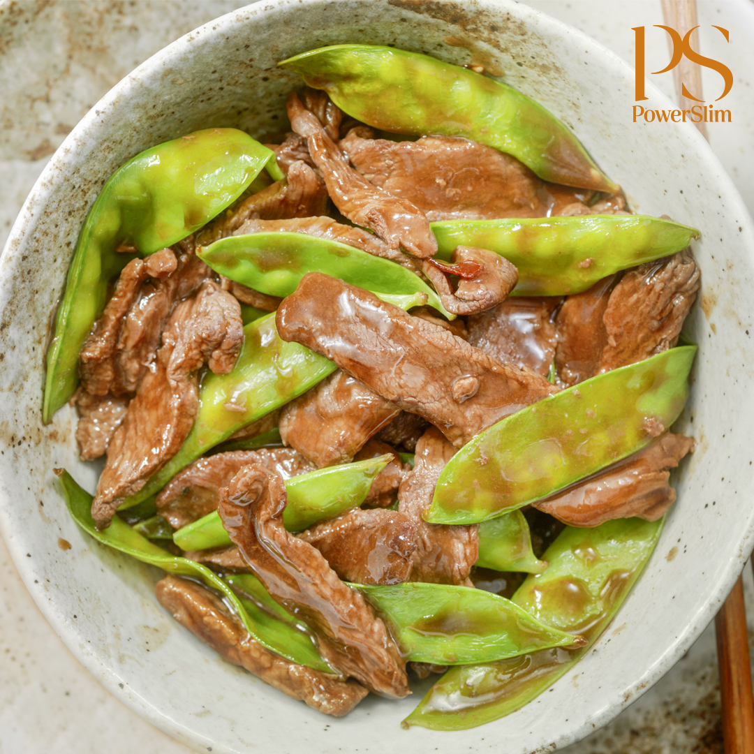 Rendang mit Zuckerschoten