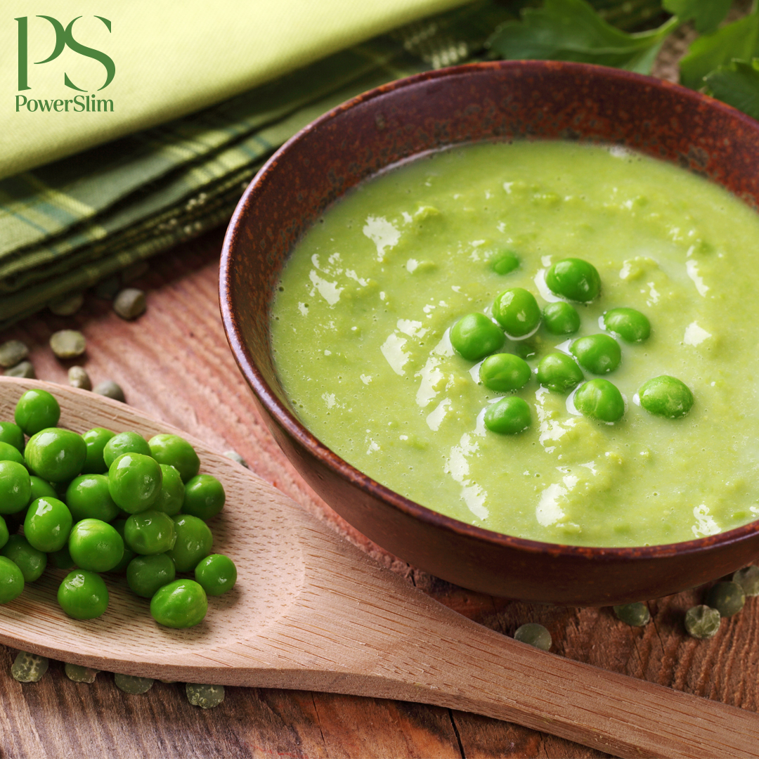 Vegetarische Erbsensuppe
