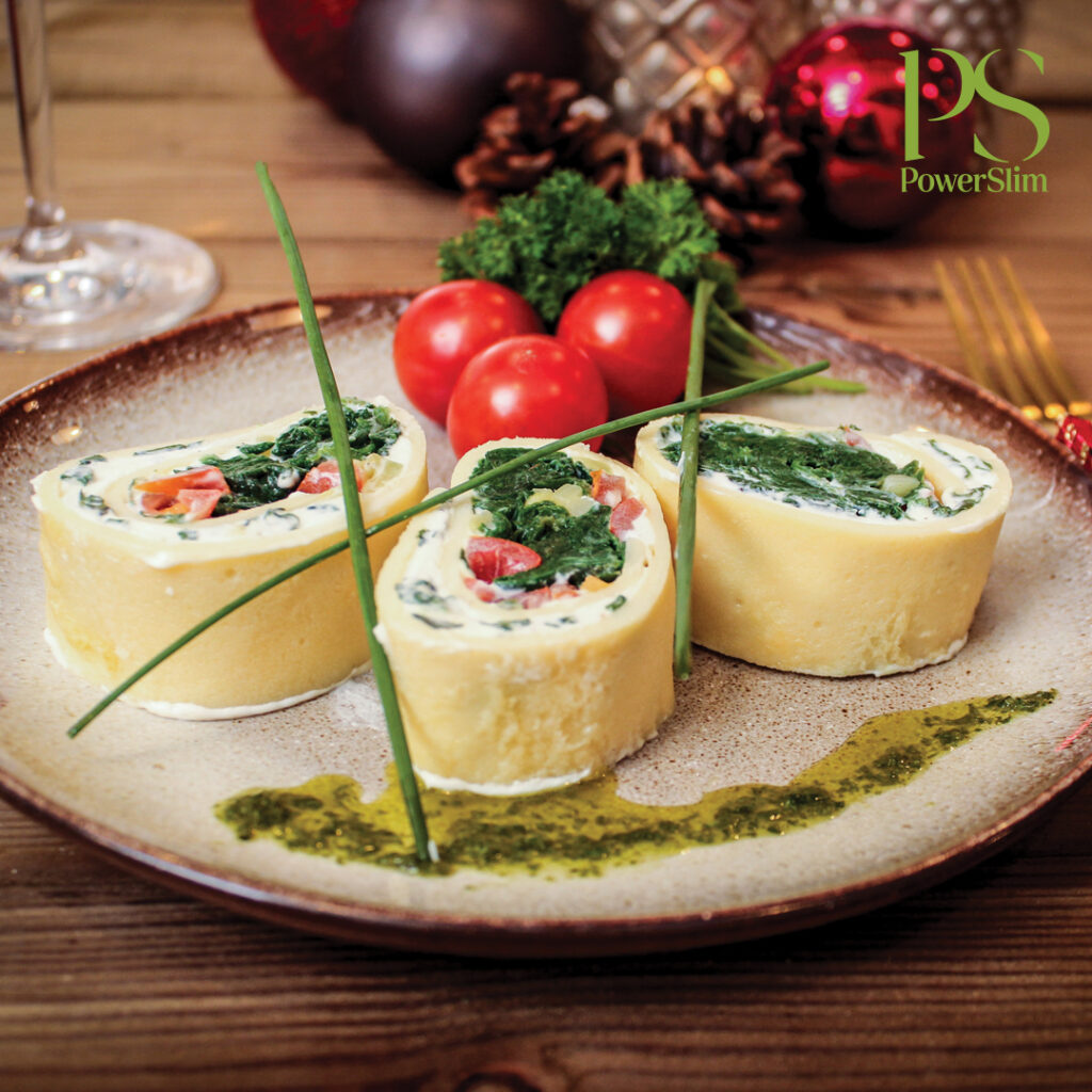 Ricotta-Spinat-Röllchen