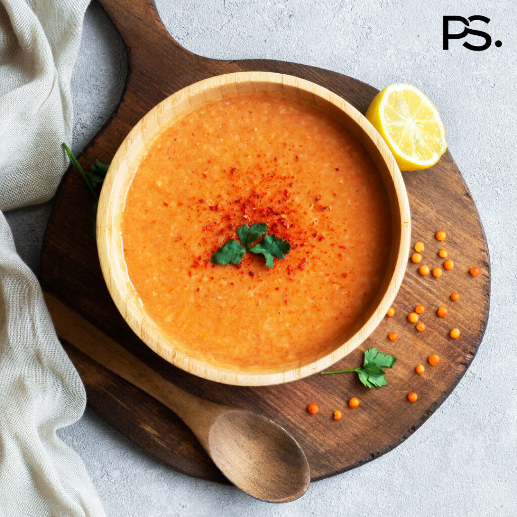 Italienische Tomaten-Zucchini-Suppe