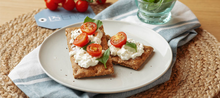 Caprese-Cracker