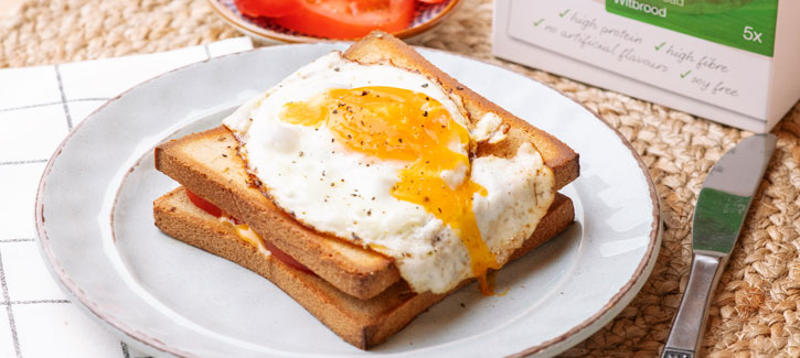 Croque Madame mit Tomate